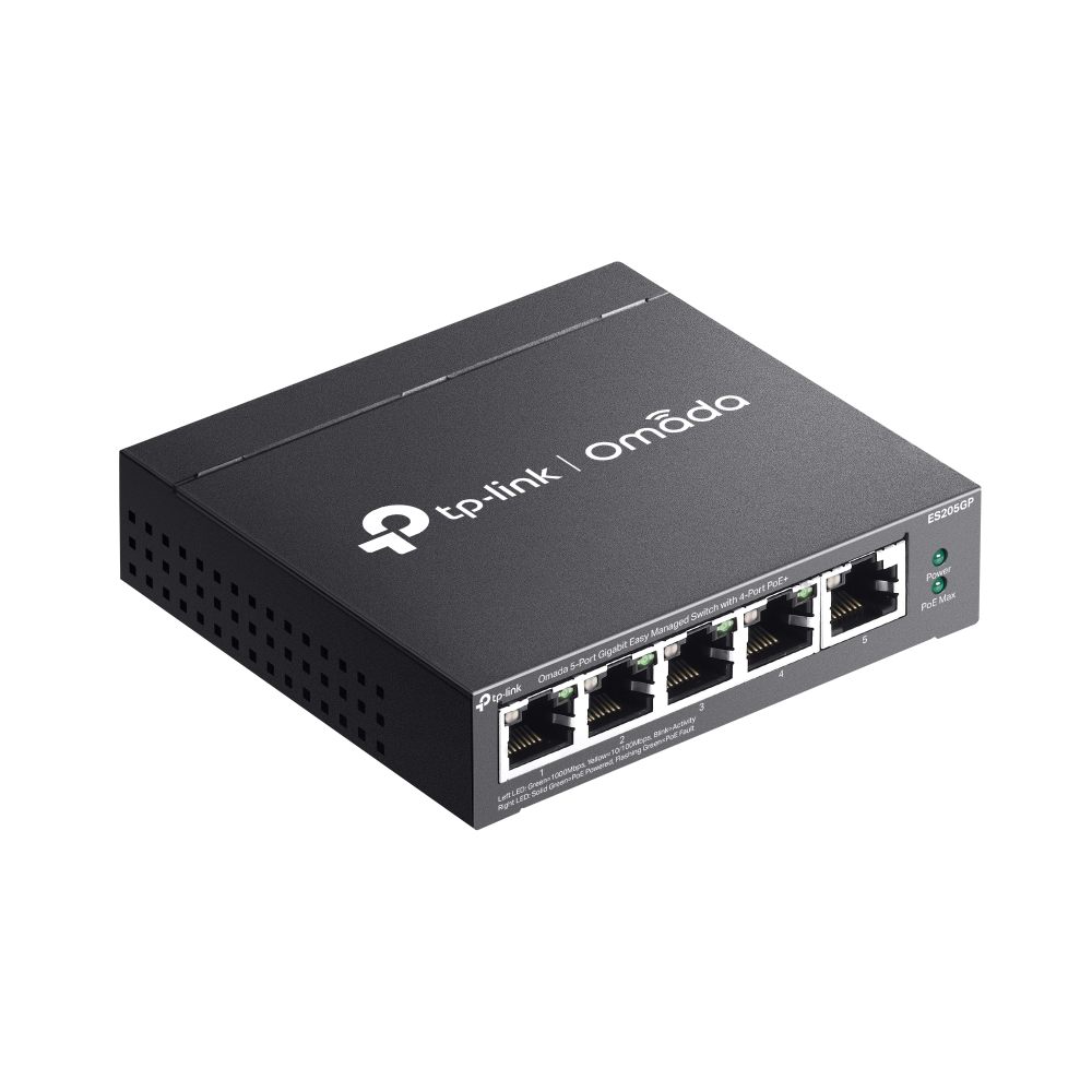 TP-Link TL-ES205GP 5portový switch