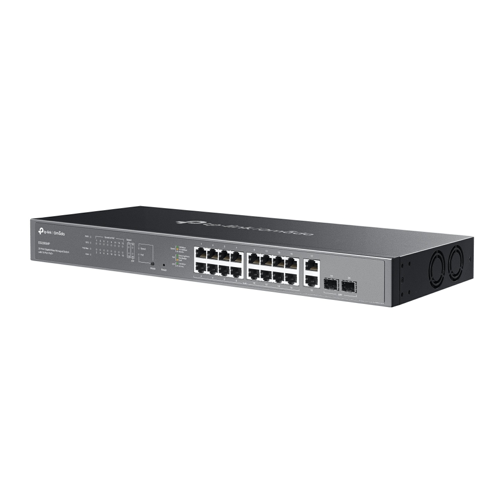 TP-Link TL-ES220GMP 20portový switch