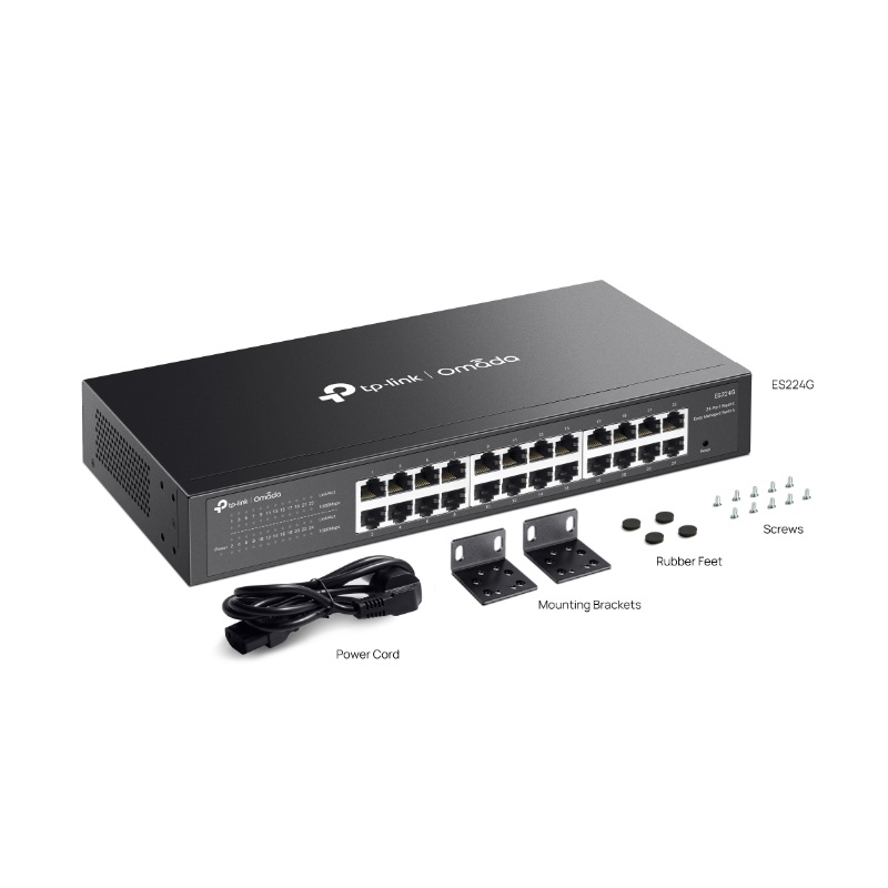 TP-Link TL-ES224G Omada 24 portový switch