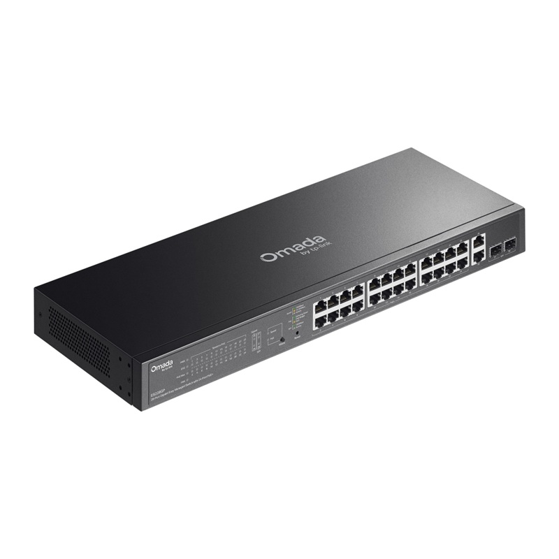 TP-Link TL-ES228GP 28 portový 1G PoE+ switch