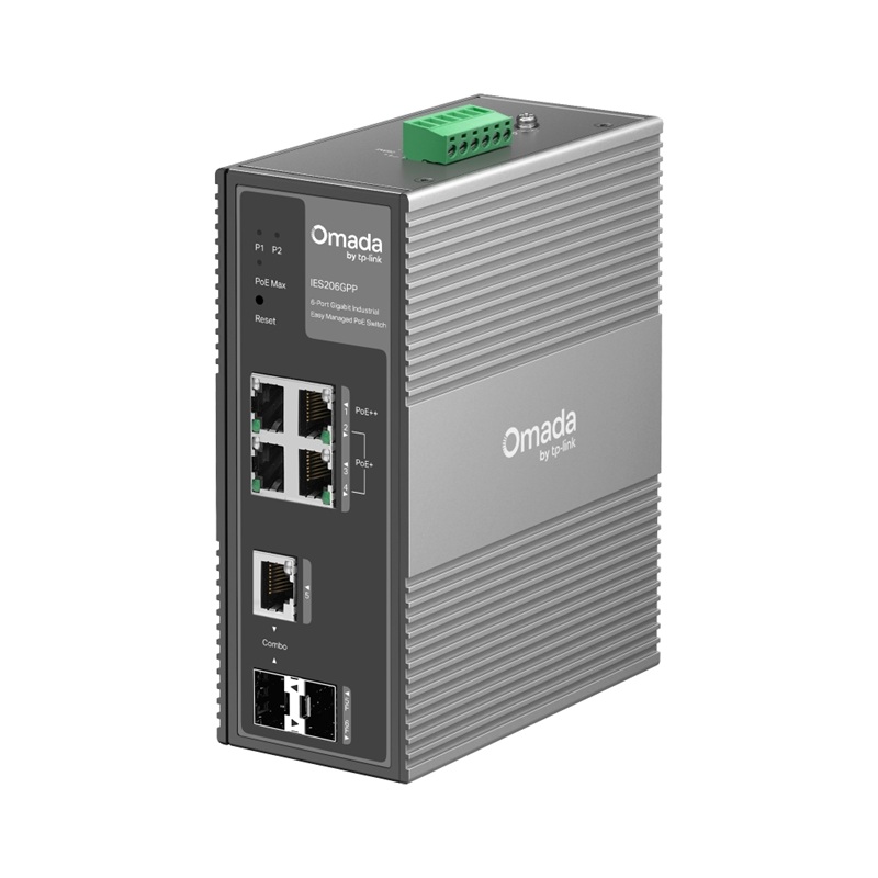 TP-Link TL-IES206GPP průmyslový spravovatelný switch