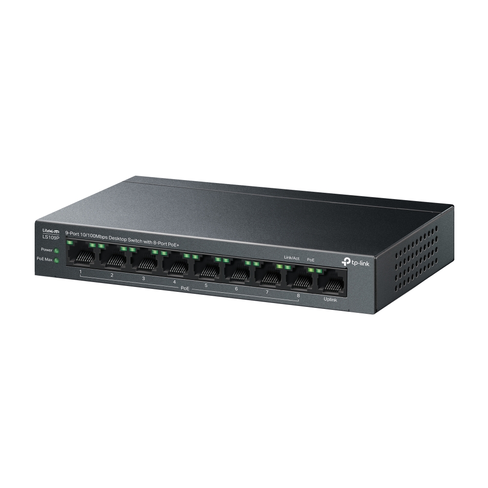 TP-Link TL-LS109P 9portový PoE switch