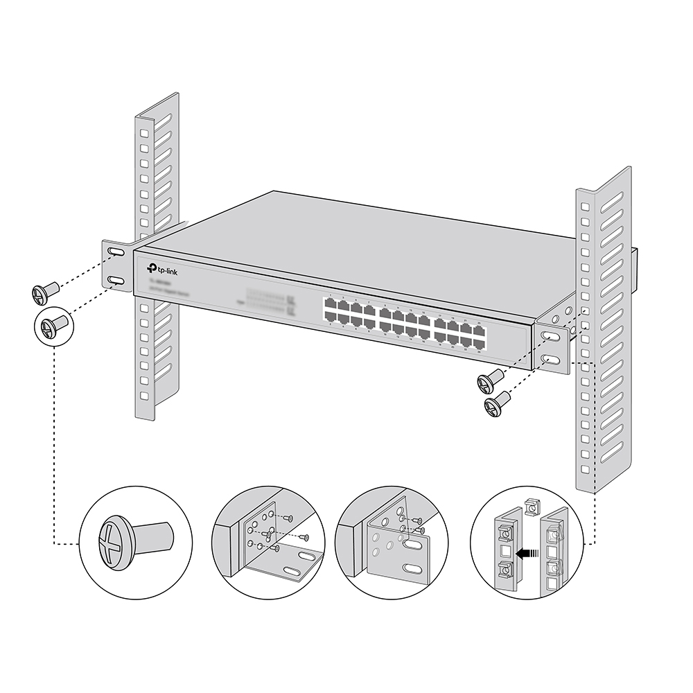 TP-Link TL-RackMount Kit-13 montážní sada