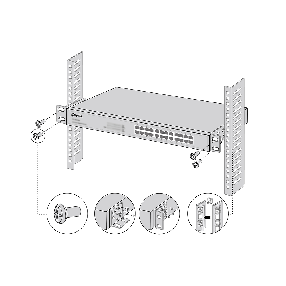 TP-Link TL-RackMount Kit-19 montážní sada