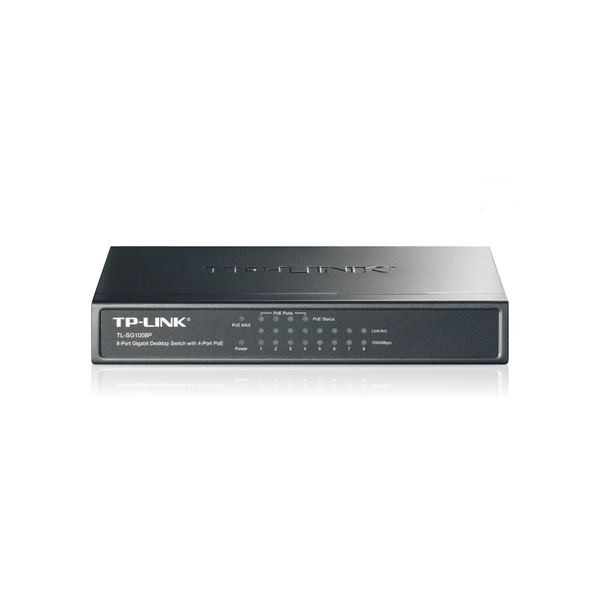TP-Link TL-SF1008P 8portový PoE switch