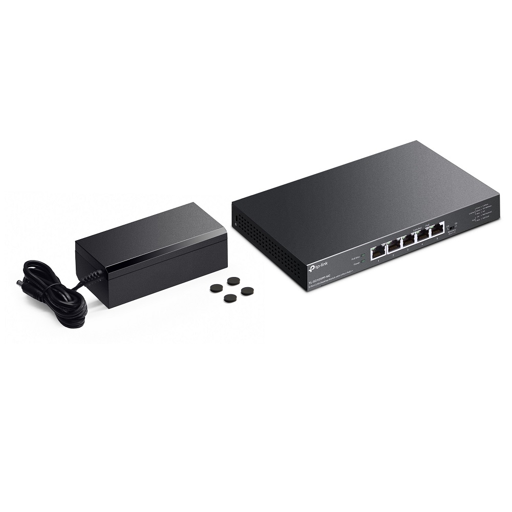 TP-Link TL-SG105PP-M2 5portový PoE++ switch