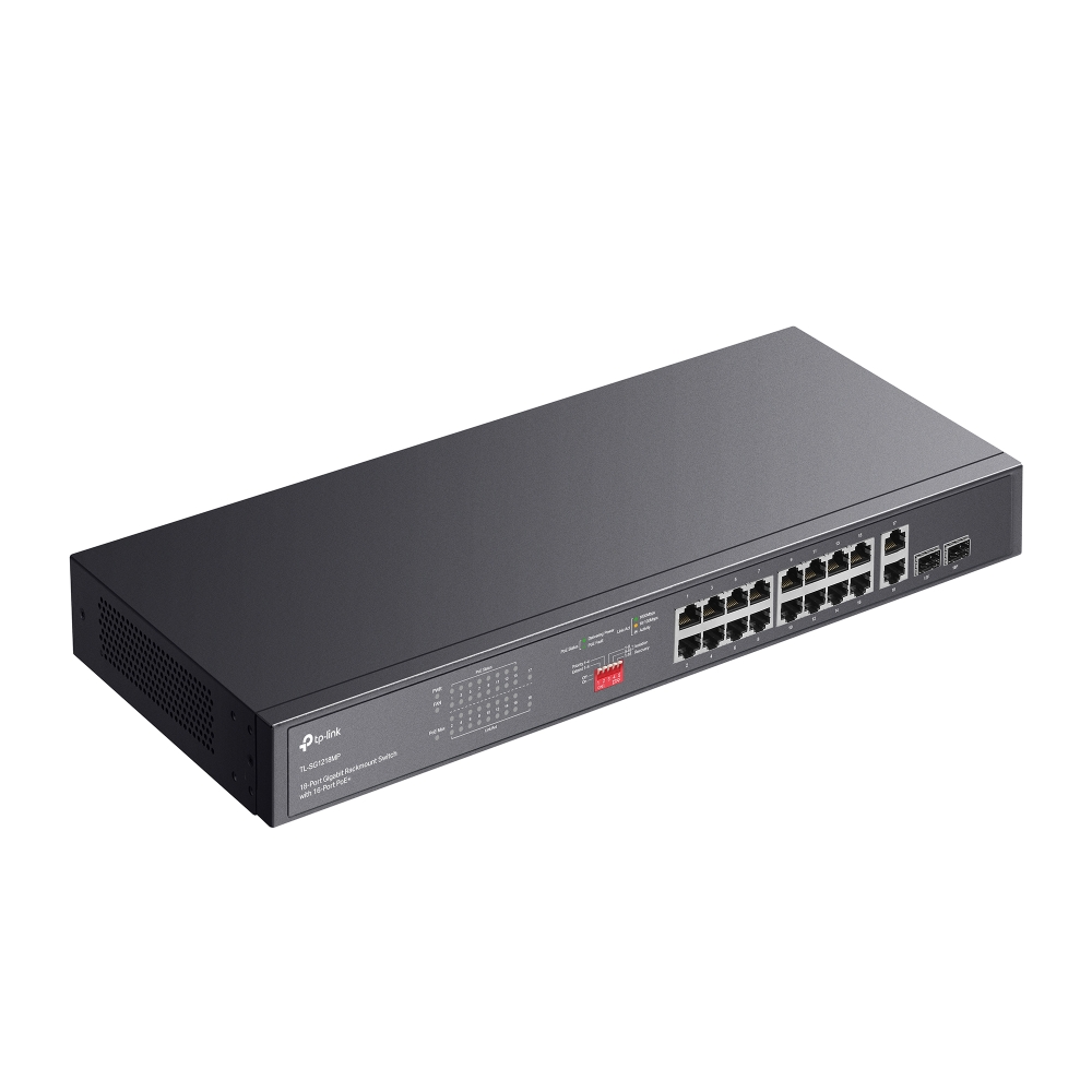 TP-Link TL-SG1218MP 16portový PoE switch