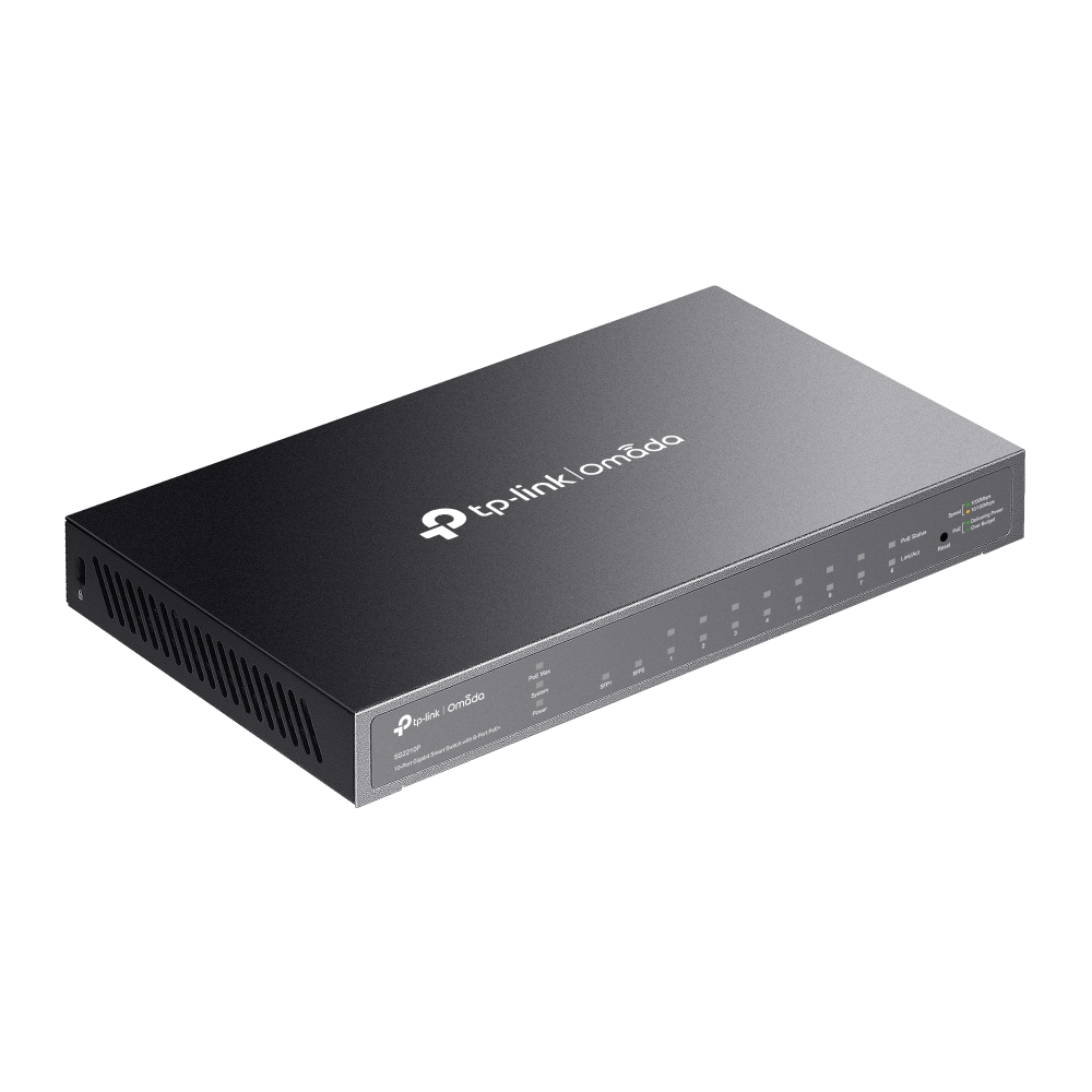TP-Link TL-SG2210P Omada 10portový gigabitový PoE+ switch