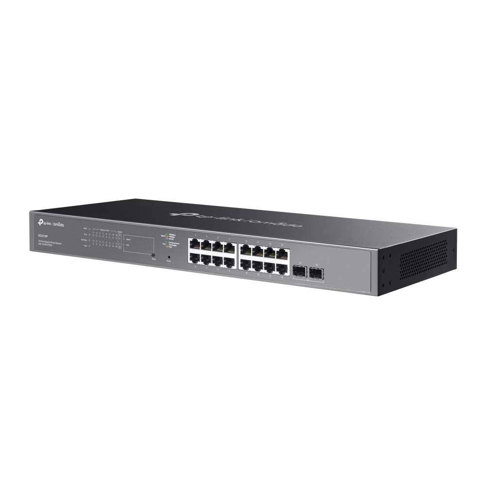 TP-Link TL-SG2218P Omada 18portový gigabitový PoE+ switch