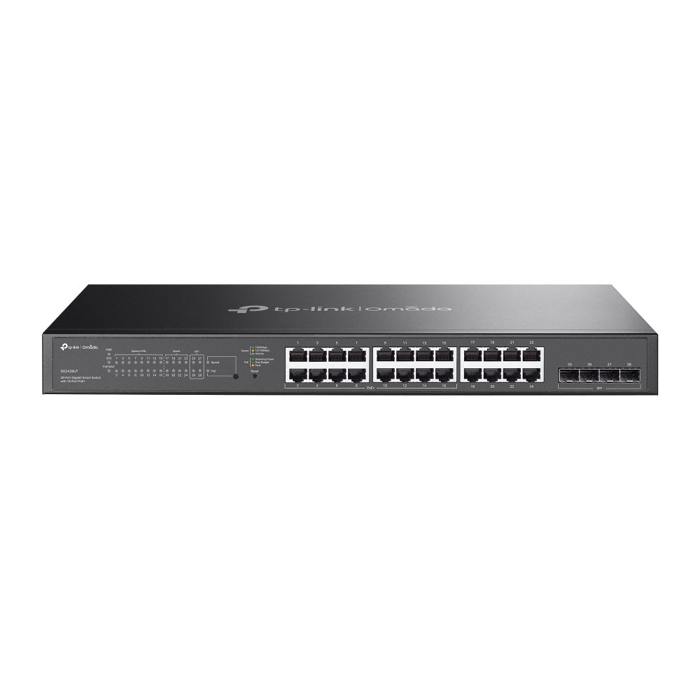 TP-Link TL-SG2428LP Omada 28portový gigabitový PoE+ switch