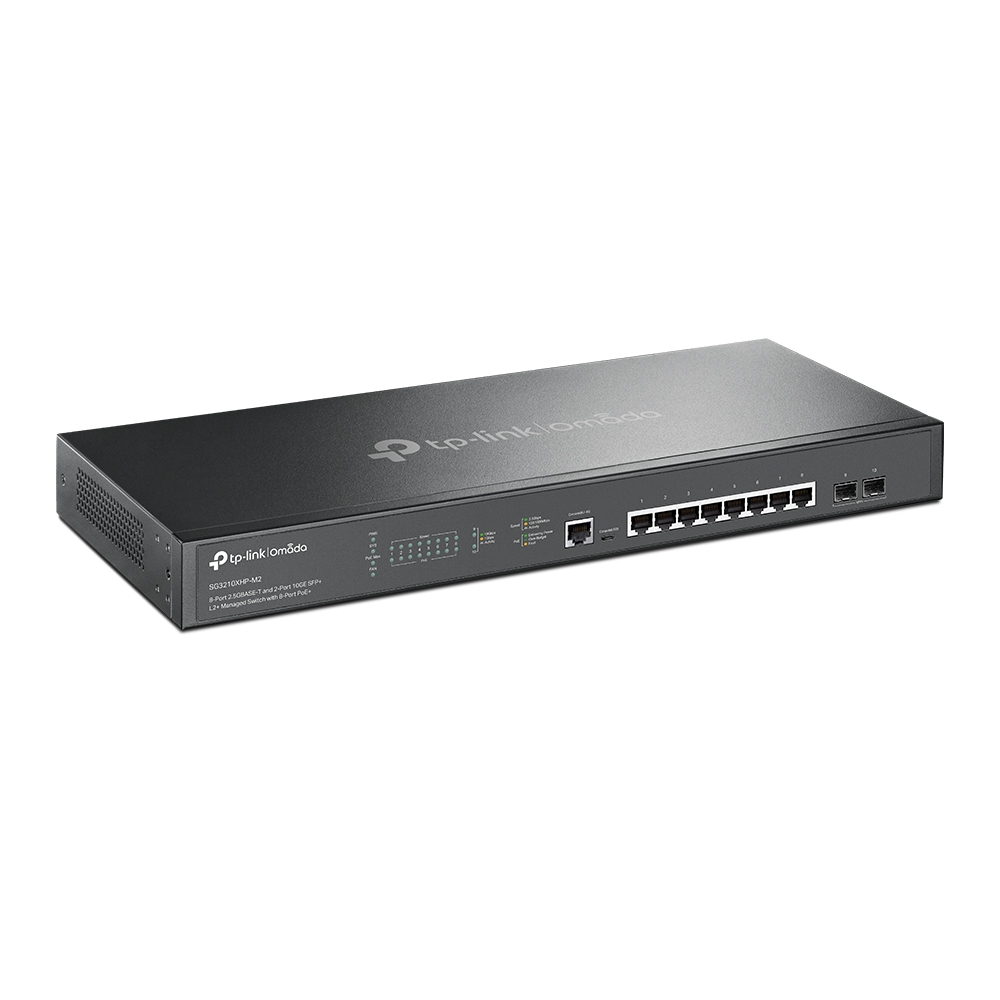 TP-Link TL-SG3210XHP-M2 Omada 10portový PoE+ switch