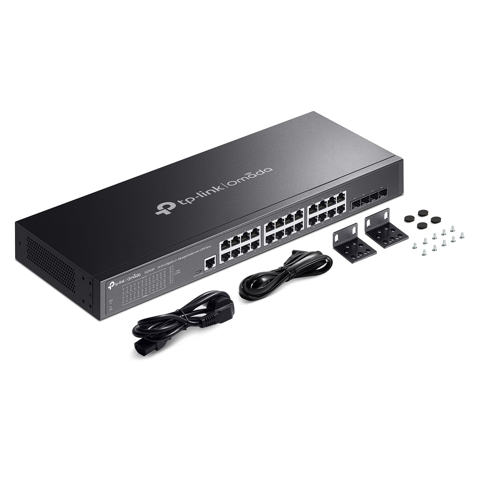 TP-Link TL-SG3428 25portový manažovatelný switch