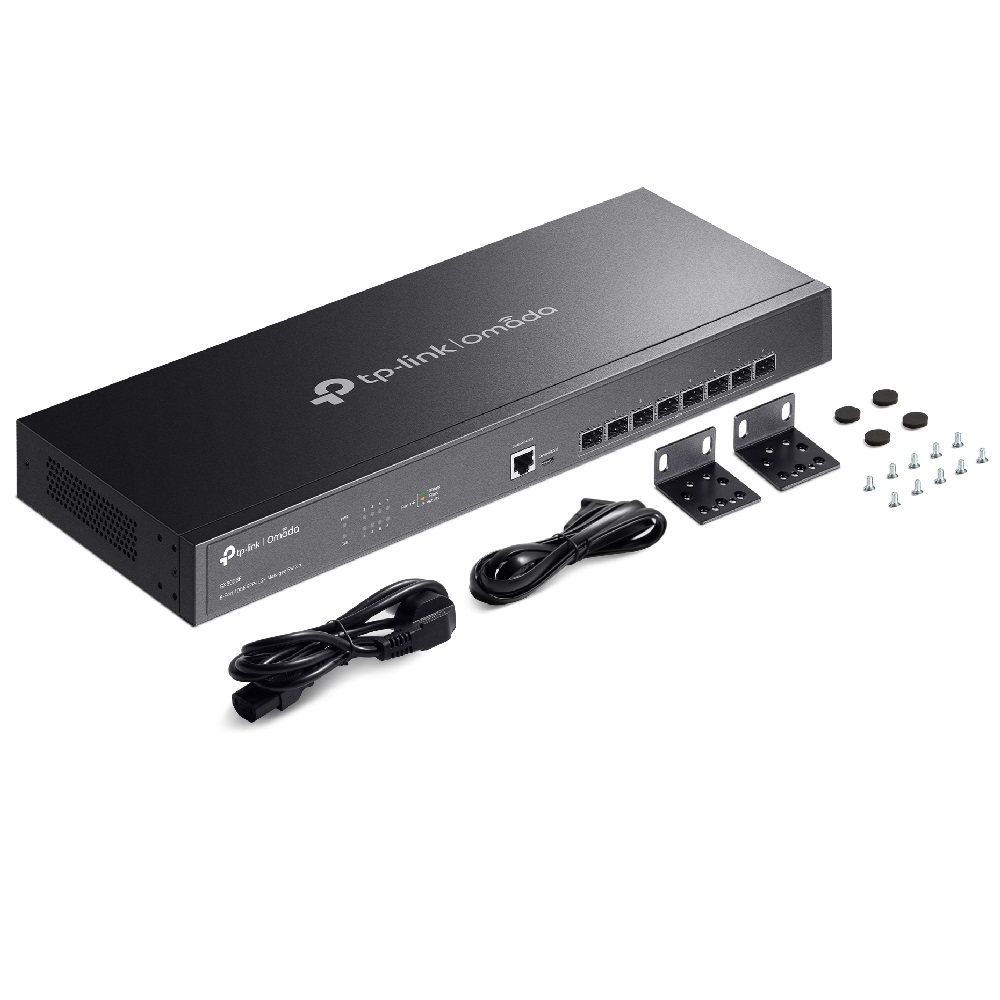 TP-Link TL-SX3008F Omada 8 portový L2+ switch