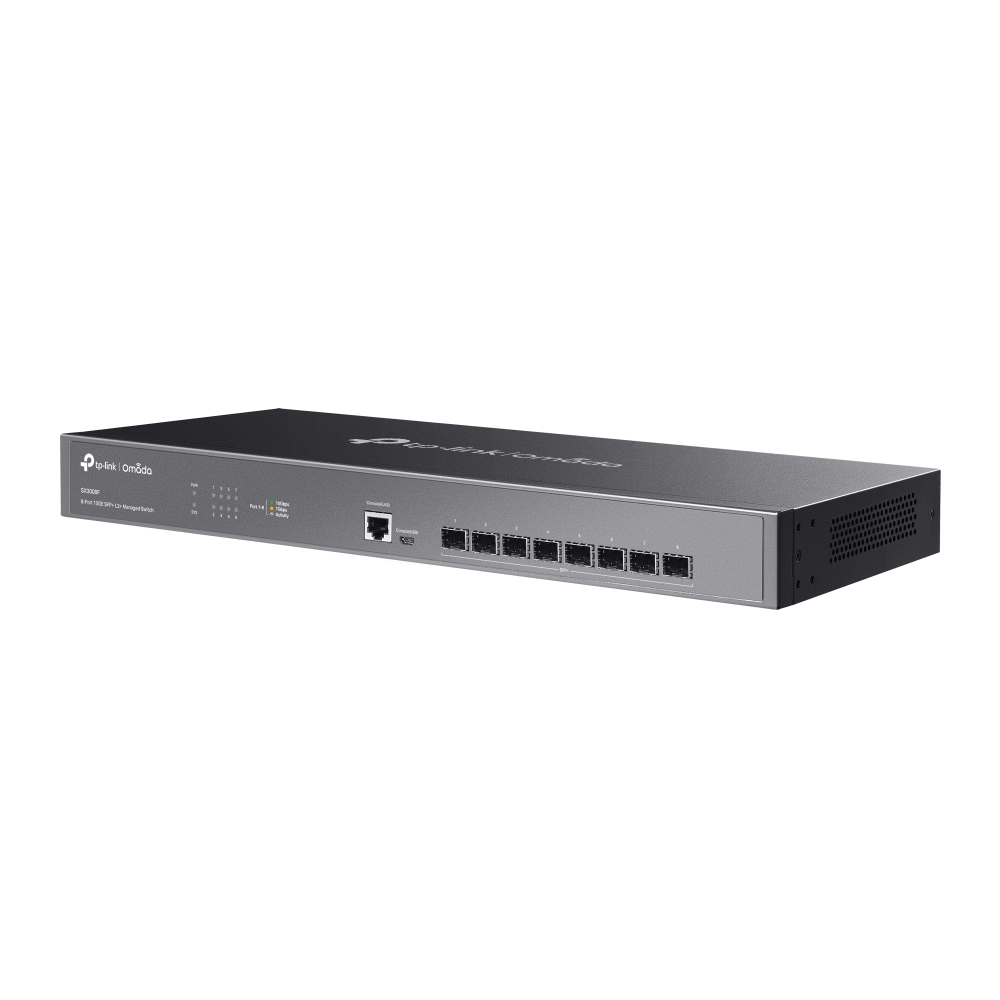 TP-Link TL-SX3008F Omada 8 portový L2+ switch