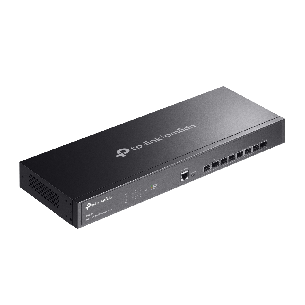 TP-Link TL-SX3008F Omada 8 portový L2+ switch