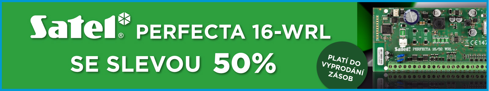 Speciální nabídka Satel PERFECTA 16-WRL se slevou 50 %